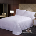 Blanco 1cm2cm3cm Stripe Hotel Sedallas de sábanas